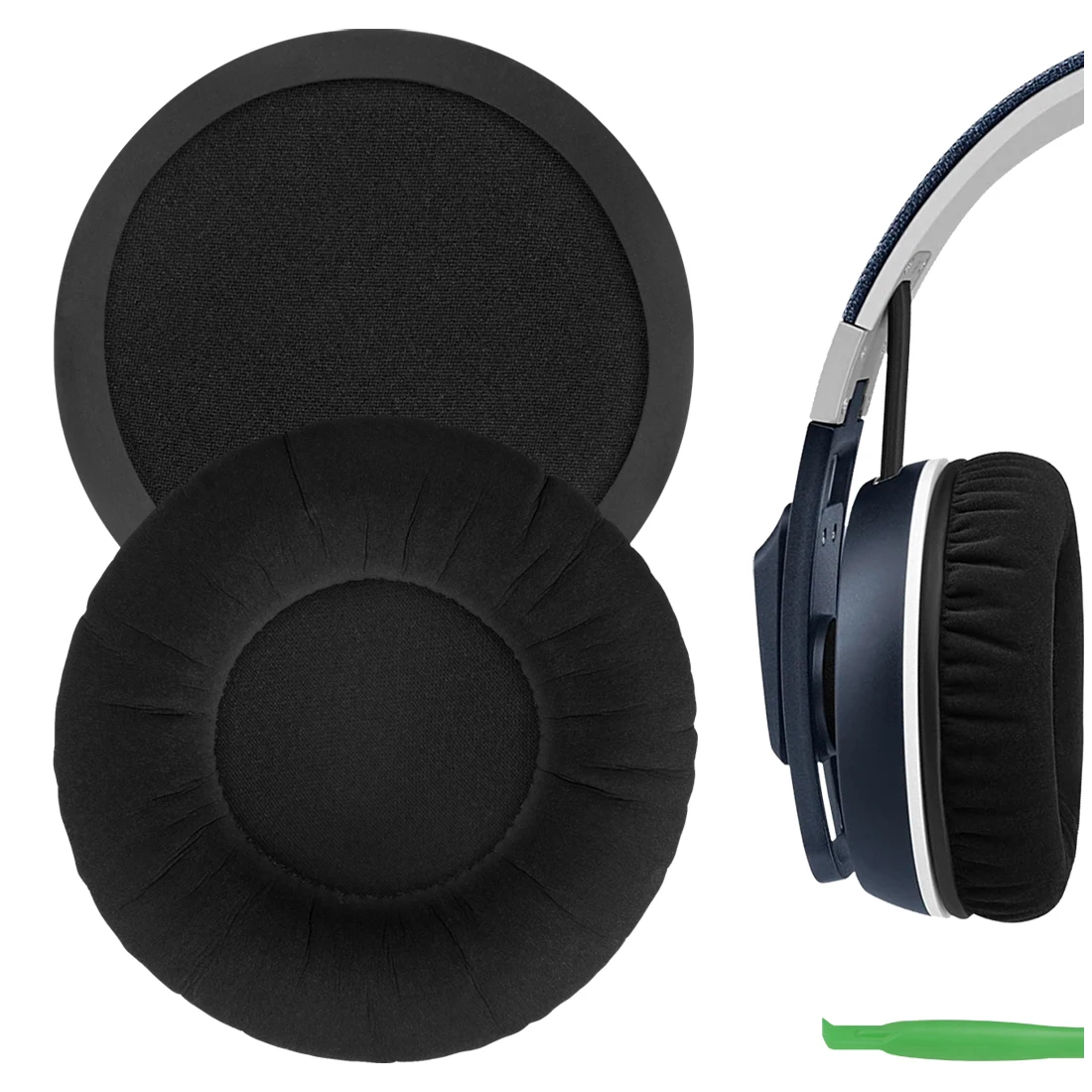 

Geekria Earpads for Sennheiser Urbanite XL Over-Ear Headphones Comfort Velour Ear Pads Cover Cushions Repair Pair Foam Earmuff