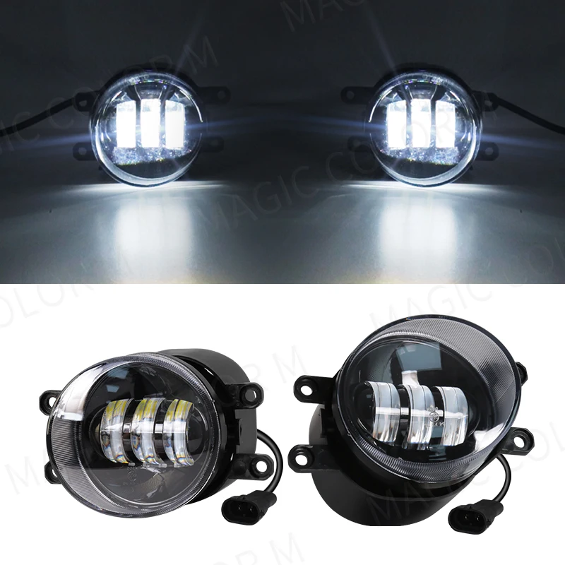 

Светодиодные Противотуманные Фары Для Toyota Corolla Camry Yaris RAV4 Prius CHR Hilux Lexus DRL Дневные Ходовые Огни 3