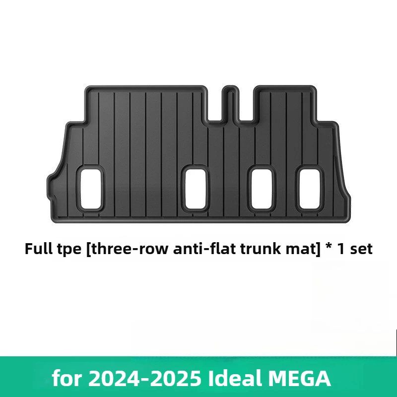 

Для LEADING IDEAL Lixiang Li Auto Mega TPE Коврики, Mega 2024-2025 Коврики для ног Автомобильные коврики и коврики в багажник