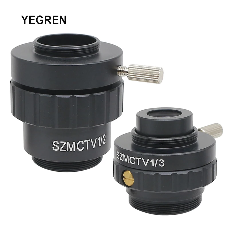 

0.3X 0.5X C-mount Relay Lens Adapter Reduction Lens f/ Trinocular Stereo Microscope 1/2 1/3 CTV CCD Industrial Camera Connector