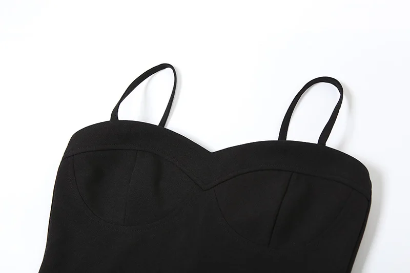 Летнее женское платье в стиле пэчворк Y2k черное Тюлевое Харадзюку тонкая туника с