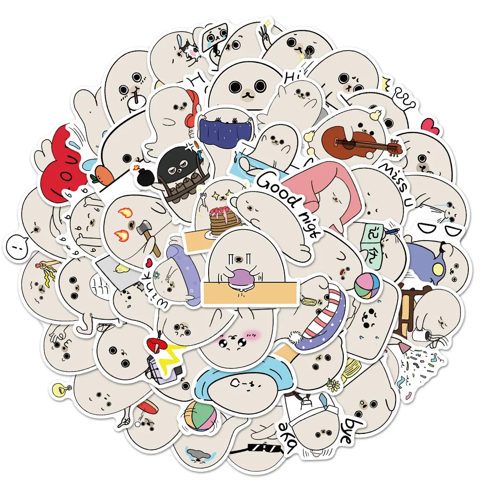 

10/30/50 шт., водонепроницаемые наклейки для скейтборда