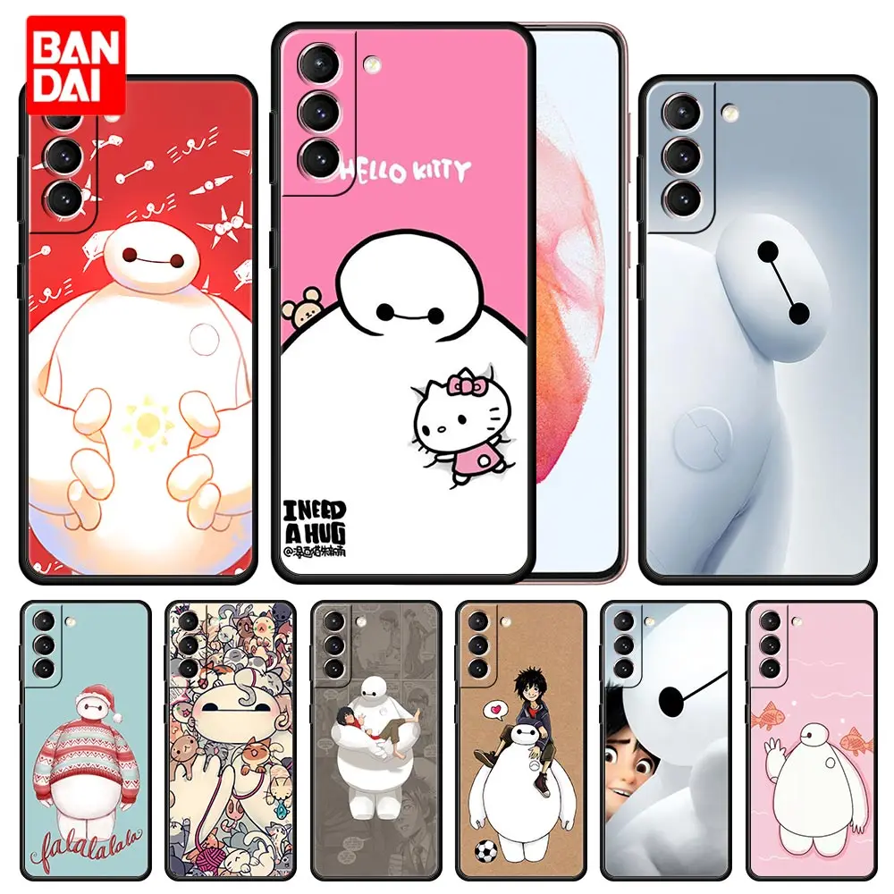 

Cover Case for Samsung Galaxy S20 FE S21 S10 S9 Plus Ultra 5G S20fe S21fe S20ultra Bag Capa Armor Disney Hiro Hamada And Baymax