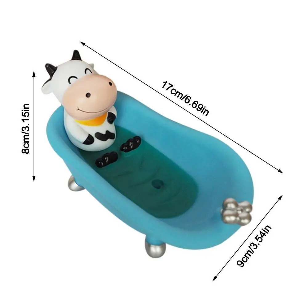 Мягкие принадлежности для ванной комнаты Коробка мыла прочный мультяшный