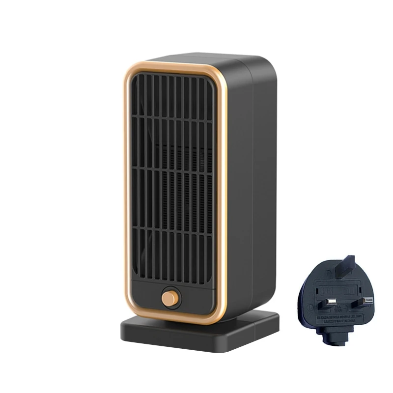

Ceramic Fan Heater Energy Saving for Living Room Office PTC Electric Fan Heater Small Flame Retardant Thermostat Heater