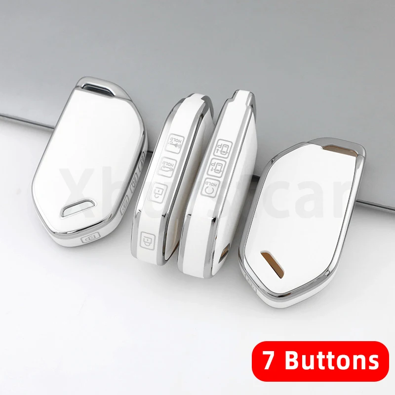 

4/5/6/7/8/9 кнопок Smart Remote Auto Shell для Kia Carnival EV9 Picanto GT Line 2024, чехол для ключей автомобиля Hyundai, аксессуары