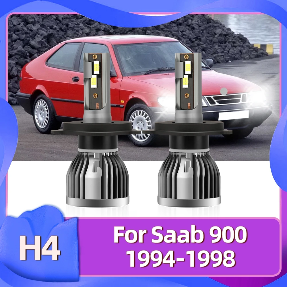 

Roadsun 2 шт. H4 светодиодный фары лампы 110 Вт 16000LM Передняя авто Замена для Saab 900 хэтчбек/кабриолет 1994 1995 1996 1997 1998