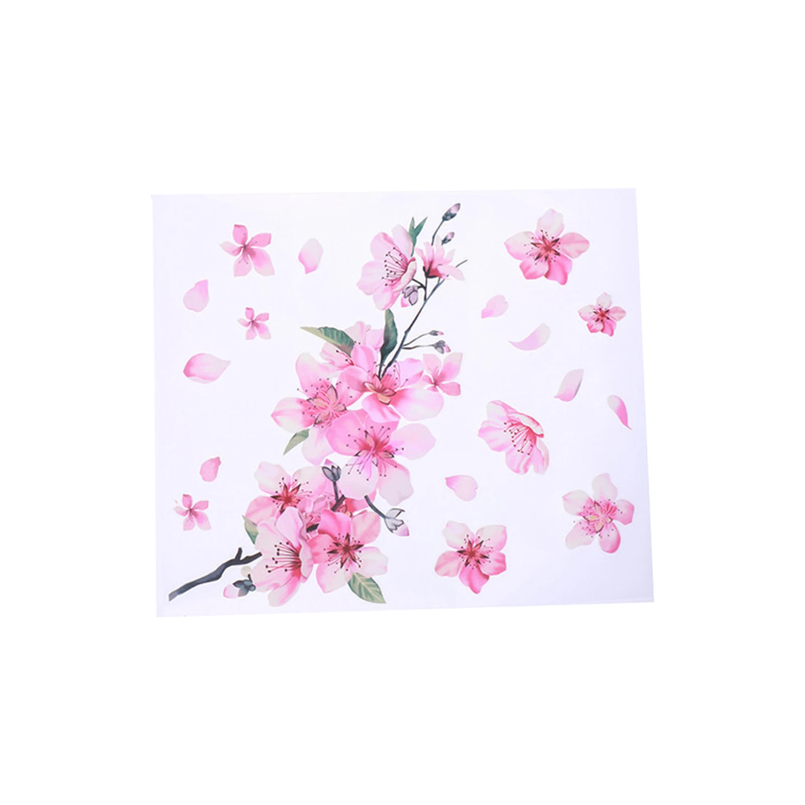 

Вишневый Универсальный водонепроницаемый ПВХ автомобильный Стайлинг двери Персиковый Цветок Клей для женщин цветок Автомобильная наклей...