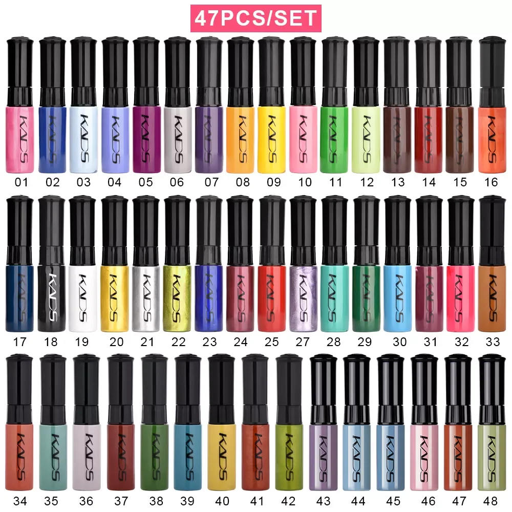 

47/41/31pcs Nail Stamping Polish 7ml Black White Gold Colorful Nail Polish Varnish Nail Art Printing Polish Kit for Template