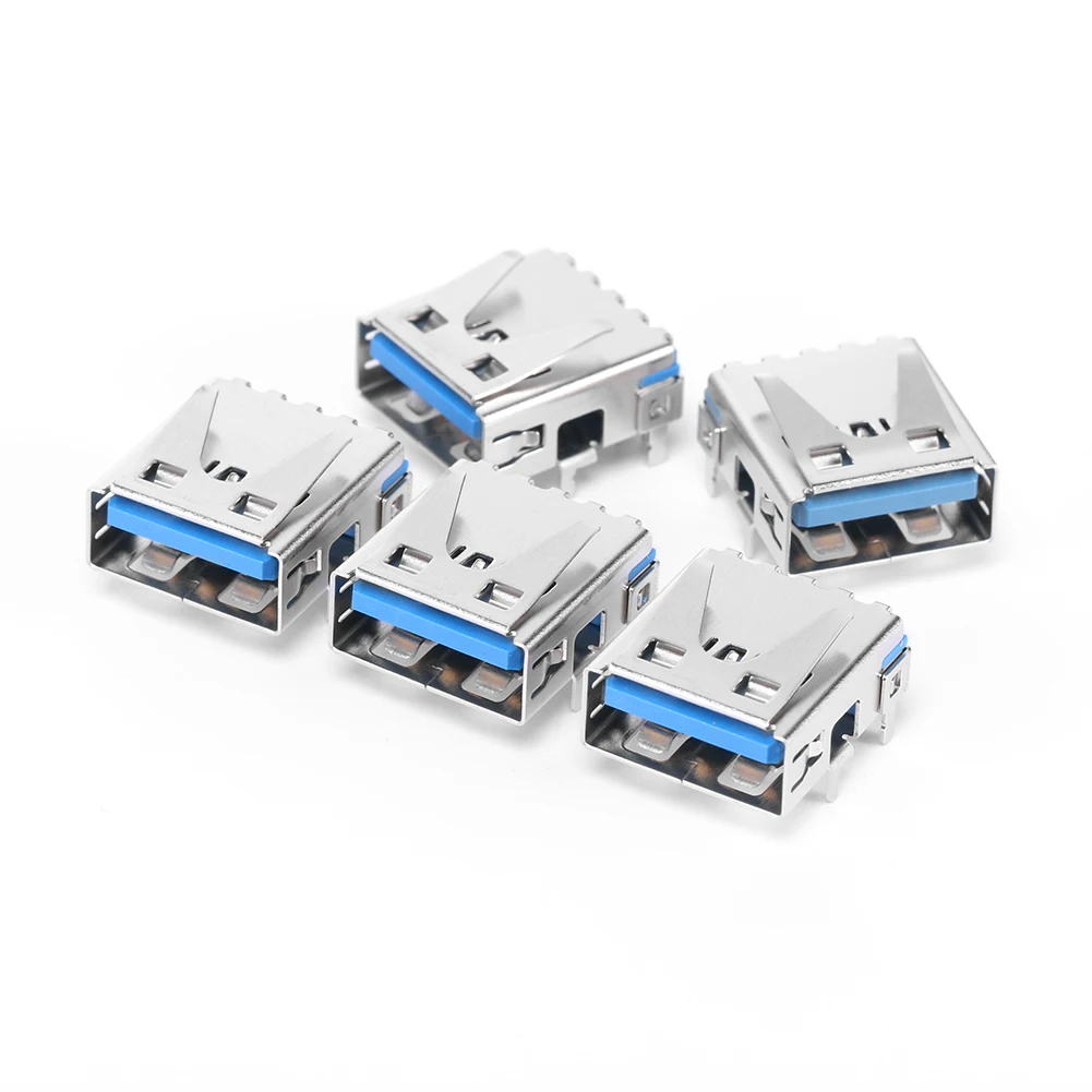 

5 шт., USB интерфейс для консоли PS5, разъем USB, сменный интерфейс, абсолютно новые запасные части для консоли PlayStation 5