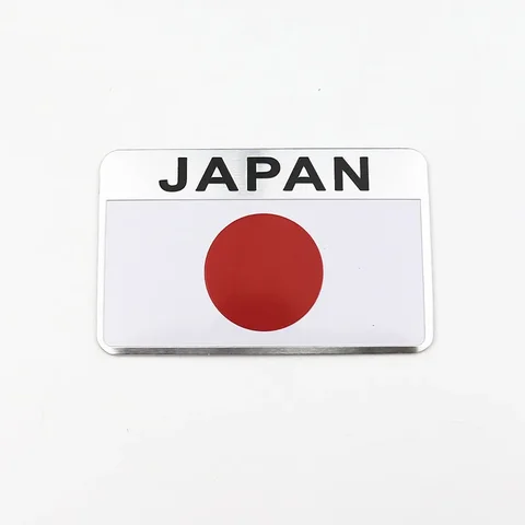 Значок с японским флагом, эмблема, наклейка на мотоцикл для стайлинга автомобиля, наклейка для KAWASAKI, SUZUKI, YAMAHA, Honda, Toyota, Nissan, Mazda, Mitsubishi