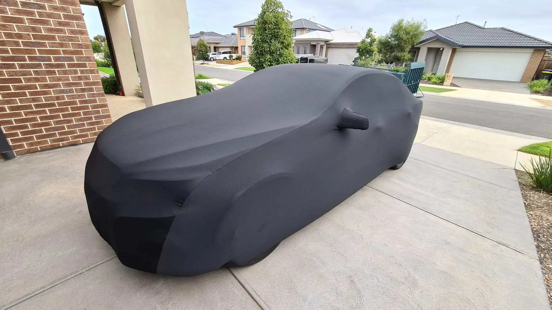 Фото Хит продаж: Чехол для автомобиля Chevrolet Corvette на заказ, пылезащитный, для использования в помещении, из вельвета, эластичный, для защиты кузова, тент-чехол. №2