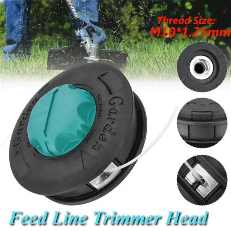 

Mower Head Brush Thread Trimmer Bump Line 2 Nylon Saw Grass Aluminum Spool Lines Universal String Automatic Cutter
