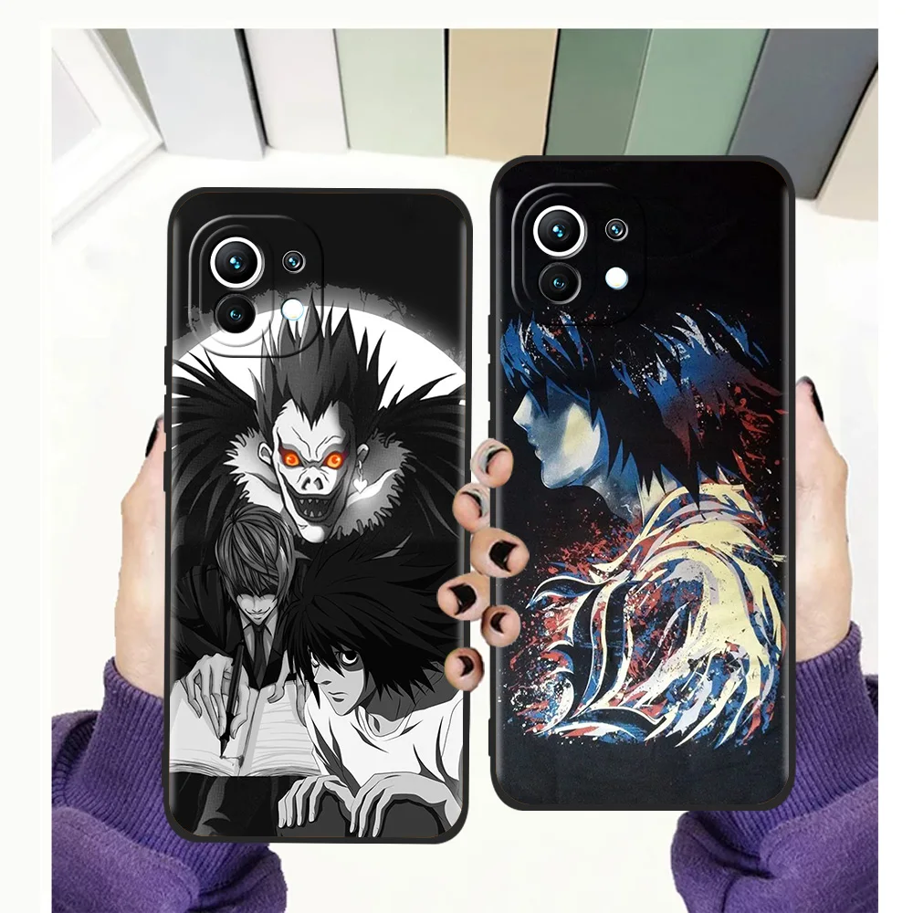 

Death Note Ryuk Kira Phone Case For Xiaomi Poco X3 X4 NFC F3 M3 GT 11 Ultra 11X 11i Pro Plus 9T Note 10 10T Lite 5G Soft Cover