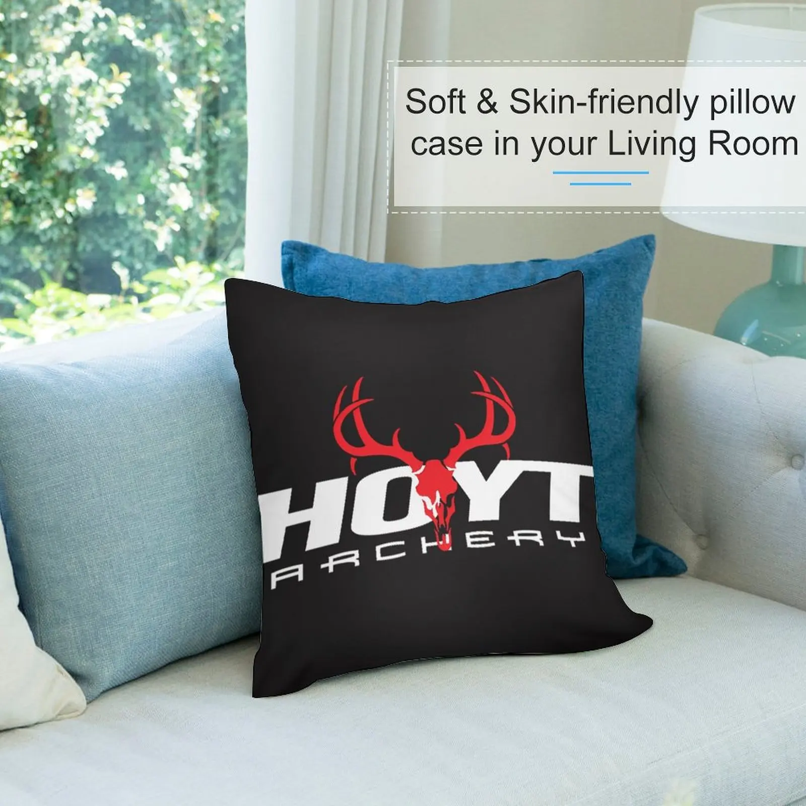 Hoyt Стрельба Из Лука Логотип лук стрела диванная подушка Подушка Наволочка