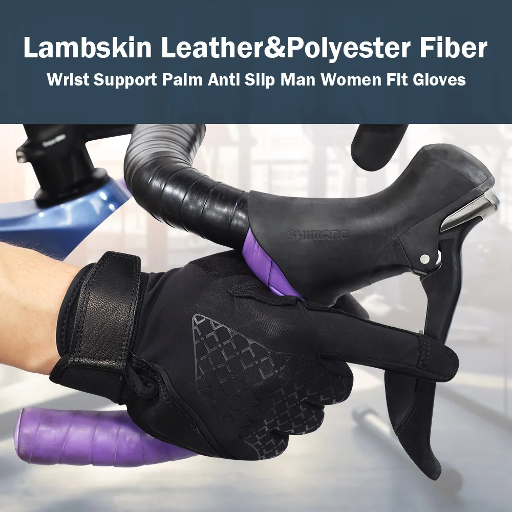 Летние кожаные Перчатки для фитнеса с изображением снежного оленя мужские