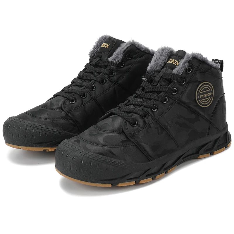 Men Hunting Shoes Winter Sneakers Durable Leather Tactical Boots Wear-resistant Breathable Boots Work Shoes Boots Men Military