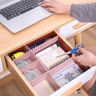 Прямоугольный забор в стиле ящика разделитель пластины органайзеры разделители доска посуда Кухня Ванная спальня офис комод хранение