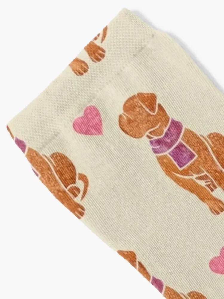 Акварельные носки Dogue de Bordeaux для собак спортивные каваи подарки мужские женские