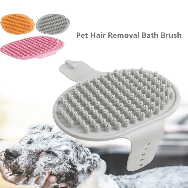 

Silicone Dog Brush Combing Glove Comb Bath Massage Remove Animal Hairs Comb for Dog and Cats Care Cleaning Tools Pet Products