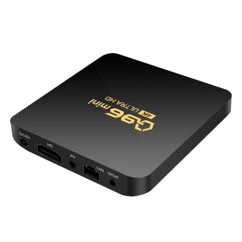 4K H265 ТВ-приставка Q96 Mini Smart Set Top Box Amlogic S905L четырехъядерный медиаплеер для