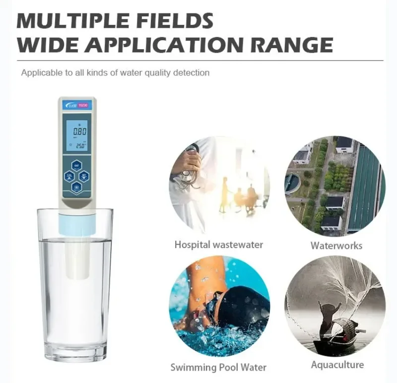 FLYGOO DOZ30 Измеритель растворенного озона Анализатор в воде Портативный тестер O3