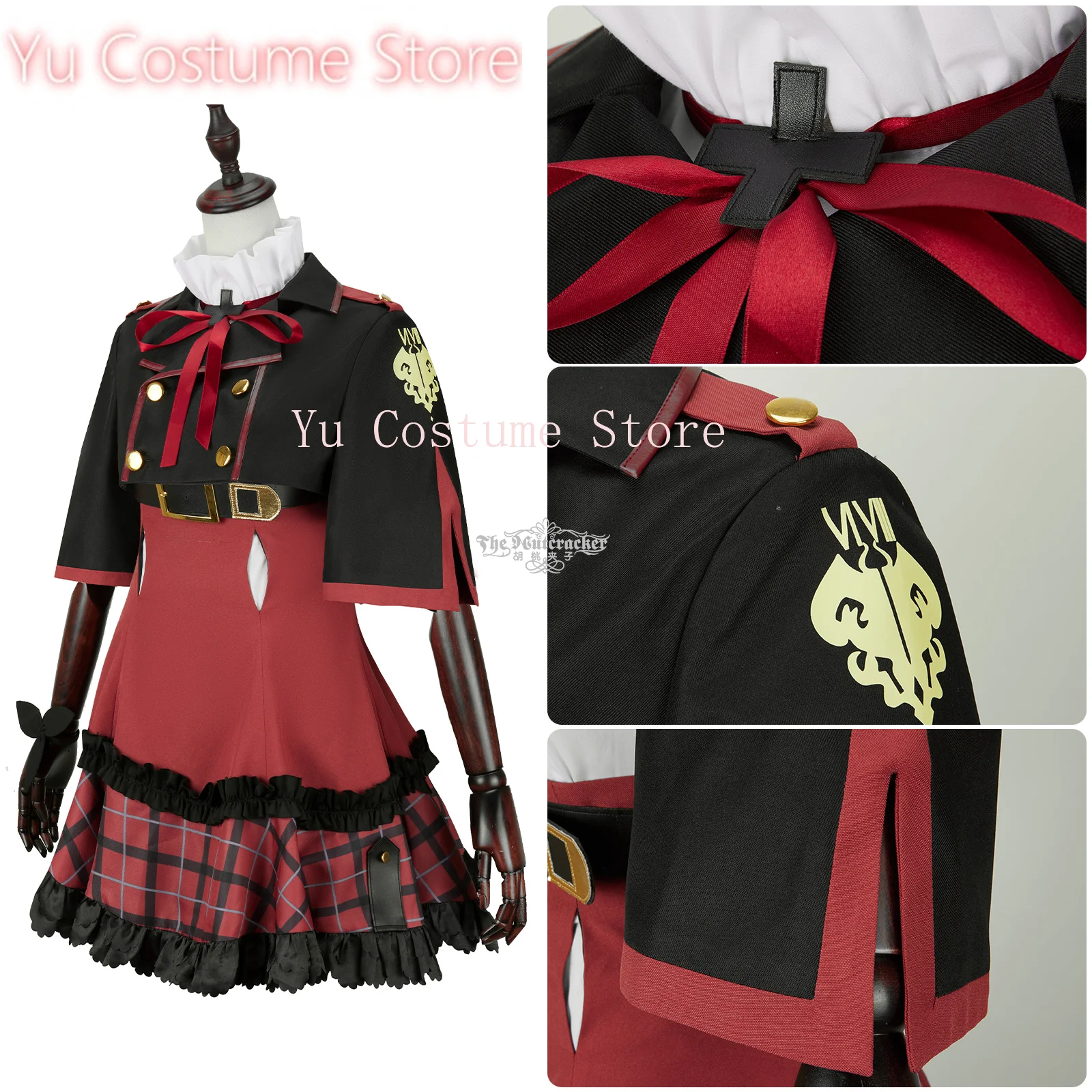 Yu Костюм Синий Архив Асаги Муцуки Женский Косплей Cos Game Аниме Вечеринка Униформа