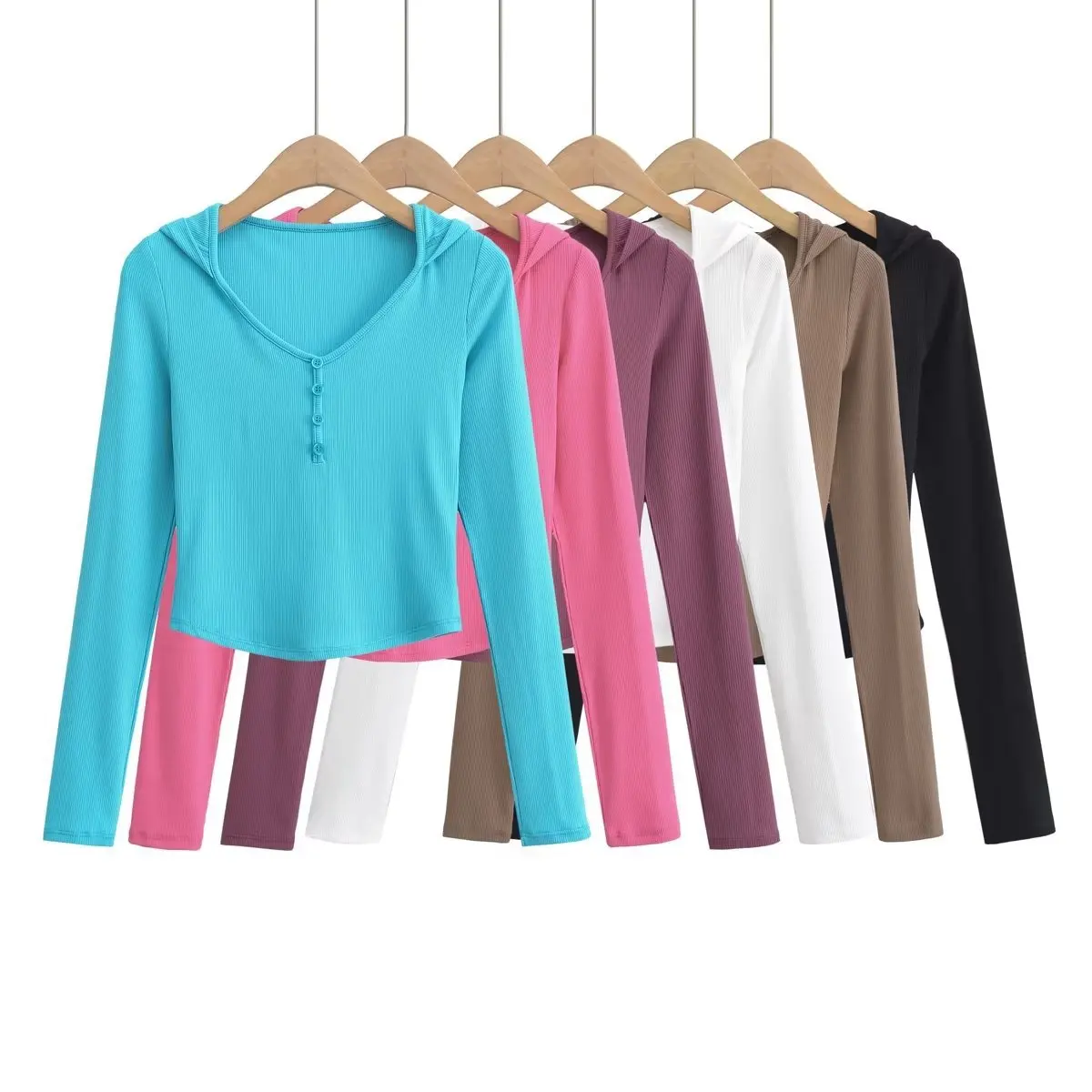 

Блузка женская из полиэстера, весна-лето, 2023