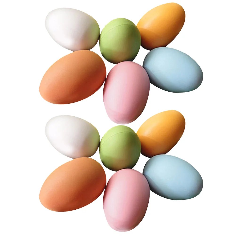 

Easter Eggs Egg Hanging Party Toys Supplies Decorative Colorful Decorations Ornaments Filled Decoration Decor Mache Tree Paper