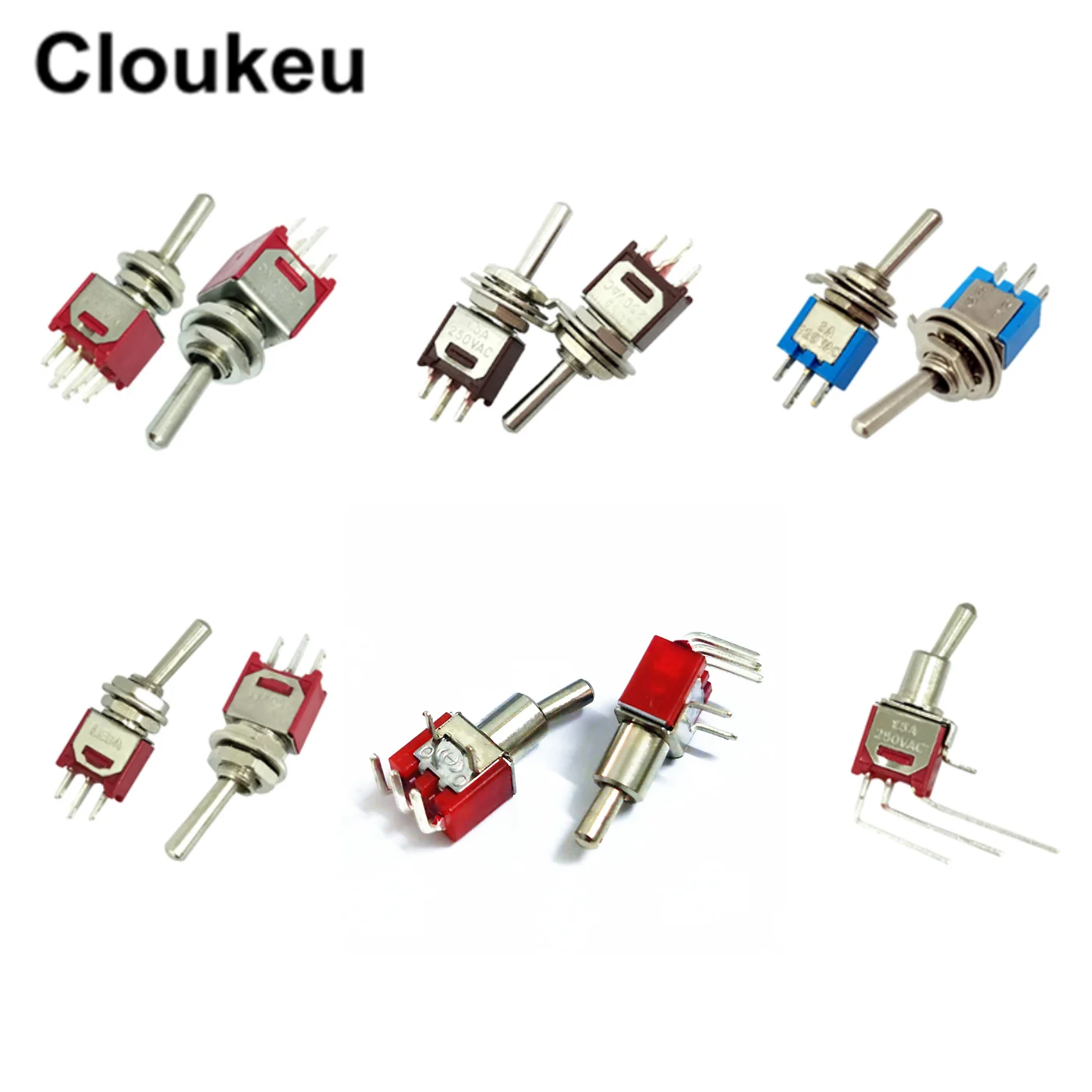 SMTS Ультра Маленький 5 мм 3Pin/6Pin тумблер переключатель 102 103 202 102C3 102C4