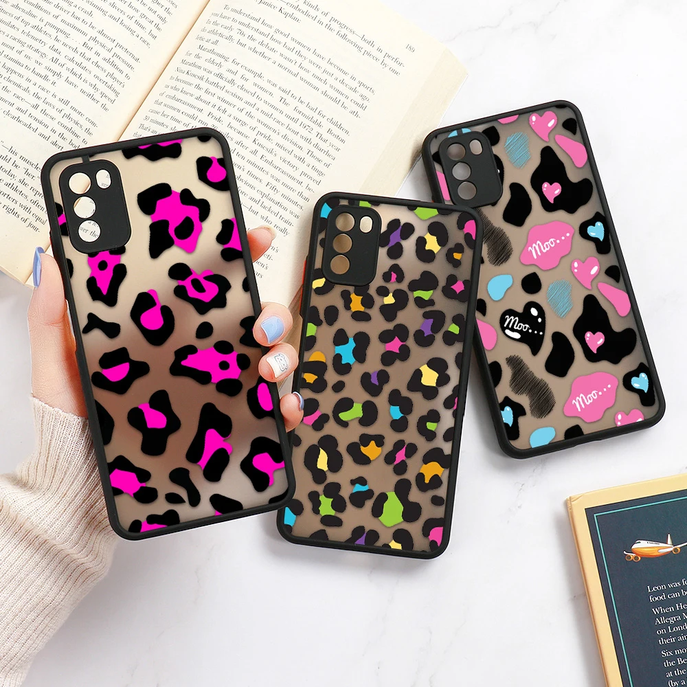 

Redmi Note 10 Pro Case Redmi Note 11 9 8 Pro 10S 11T 7 9T 9C NFC 9A Poco F3 M3 M4 X3 Pro For Xiaomi 11t Mi 11 Lite Leopard Cover