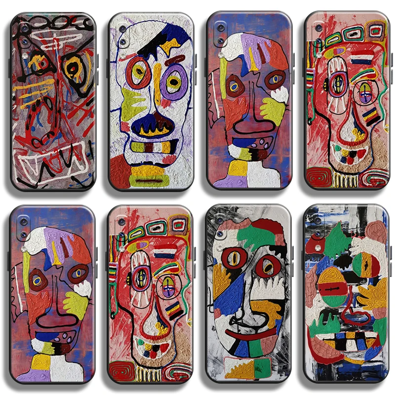 

Abstract Art Graffiti Painting For Samsung Galaxy A20 A20S Phone Case Soft Coque TPU Cover Cases Shell Carcasa