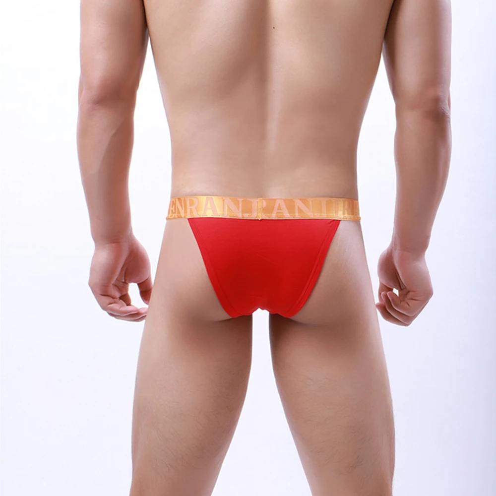 

Men Gay Underwear Briefs Thongs Letter Bikini Brief G-String Underpants Short Cotton Best Popular Low Waist Panties Jockstrap
