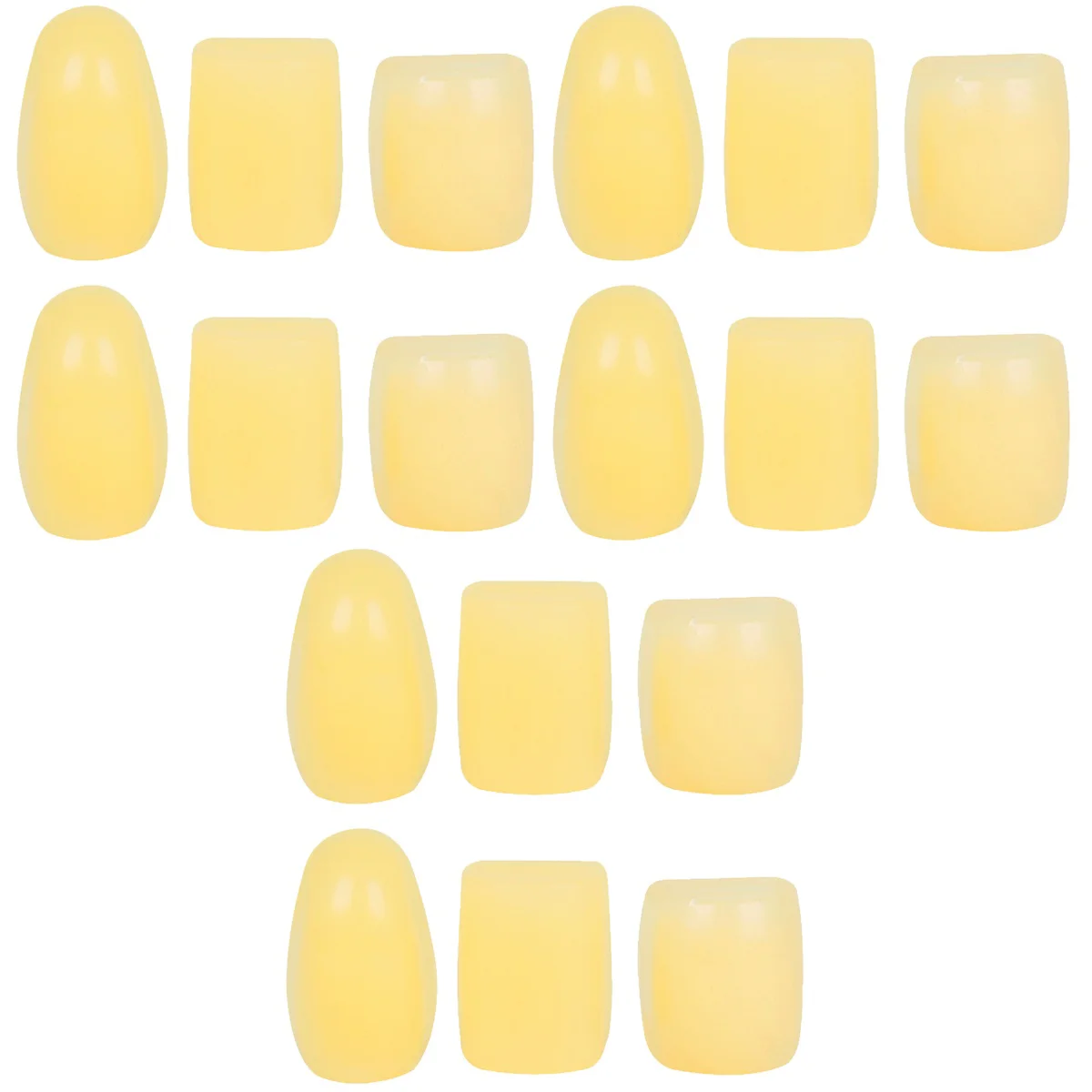 

18 pcs Replacement Colorfui Silicone Sax Side Button Riser Sax Key Protection Cover Saxophone Accessories