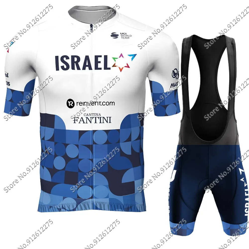 

Suit 2022 Israel Team Cycling Jersey Set Summer Bicycle Clothing Men Road Bike Shirts Suit Bicycle Bib Shorts MTB Ropa Maillot