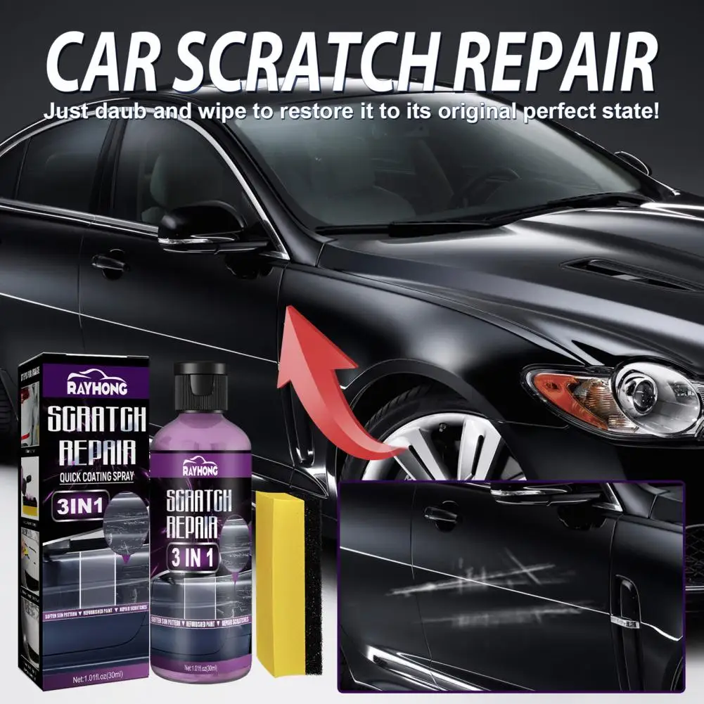 

30ML Car Auto Repair Wax Polishing Heavy Scratches Remover Paint Care Maintenance Car Scratches Repair Agent Car Accessories