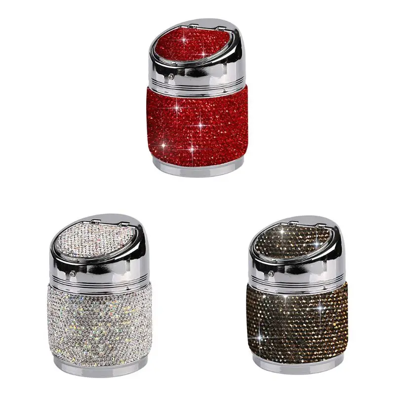 

Wind Proof Round Cigar Ashtray Outdoor Accessories For Home Decoration Stainless Steel Ashtray Office Drop Shipping