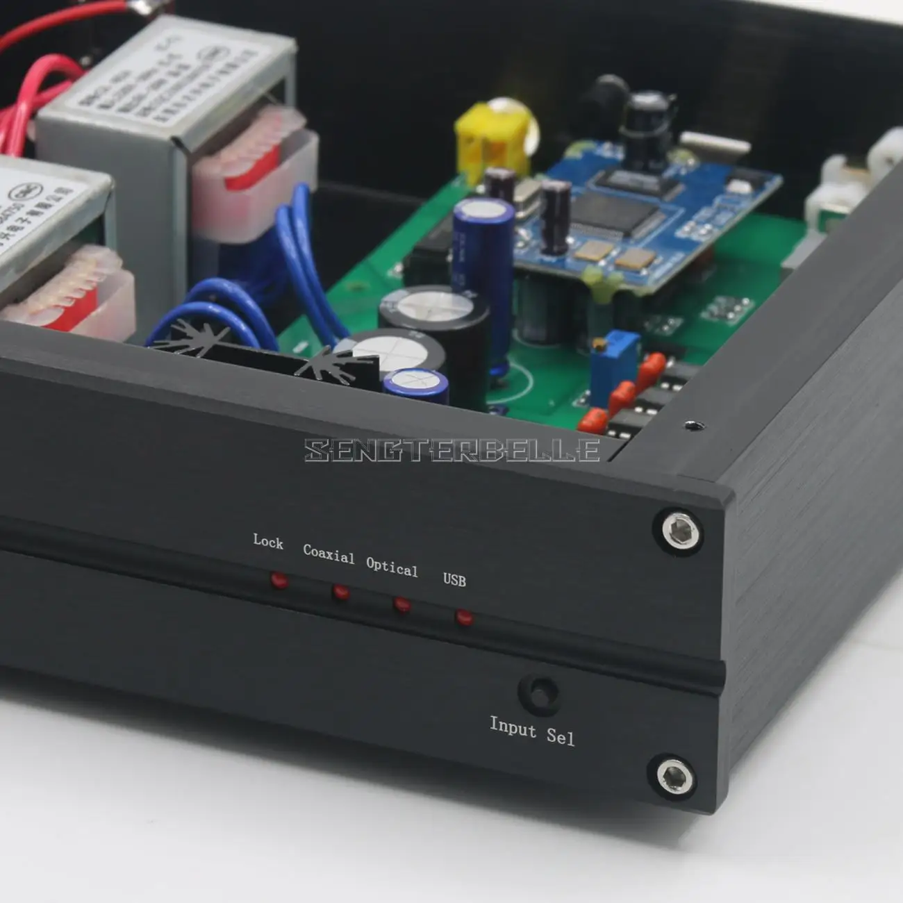 Домашний аудио DAC декодер L1543DAC 16X HiFi TDA1543 цифровой коаксиальный/оптоволоконный