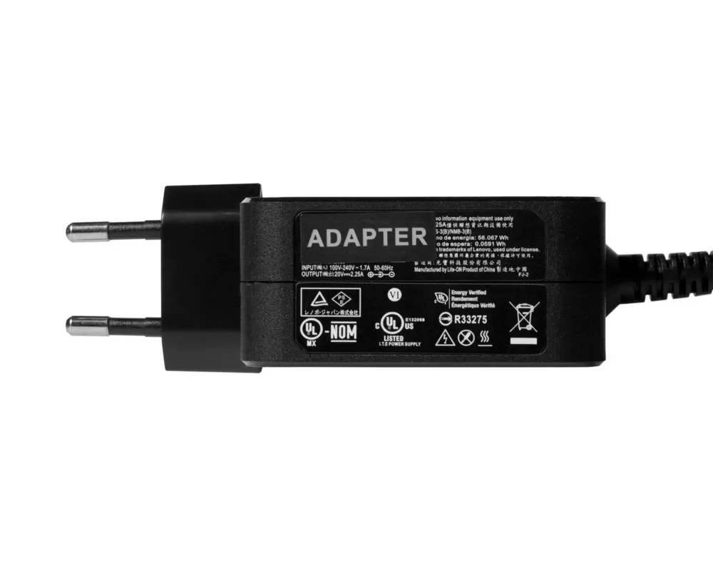 Зарядка 4 0x1 7mm / 20V 2 25A (Premium) для ADL45WCG