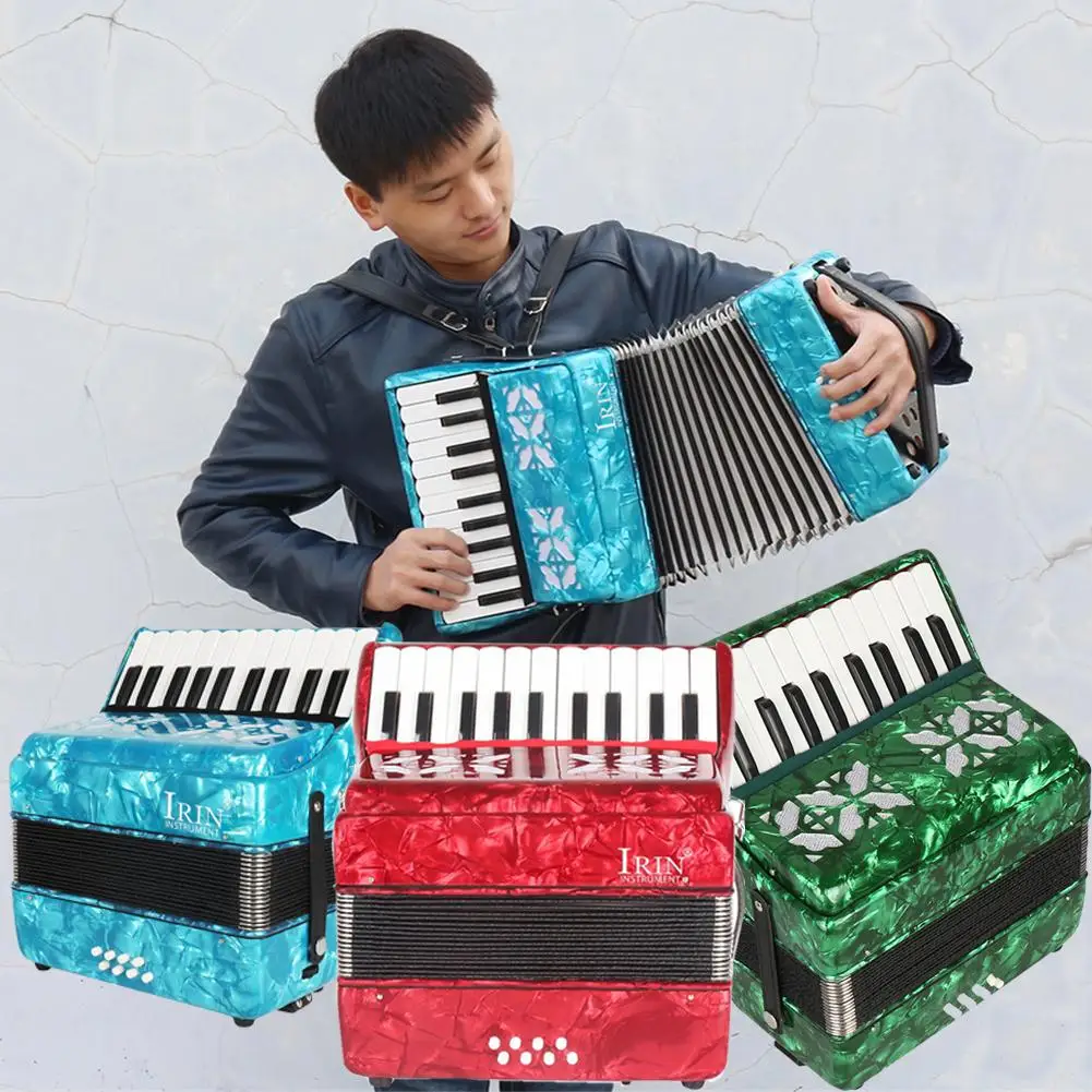 

NEW 22-keys 8 Bass Accordion Musical Instrument Rhythm Band For Beginner Children
