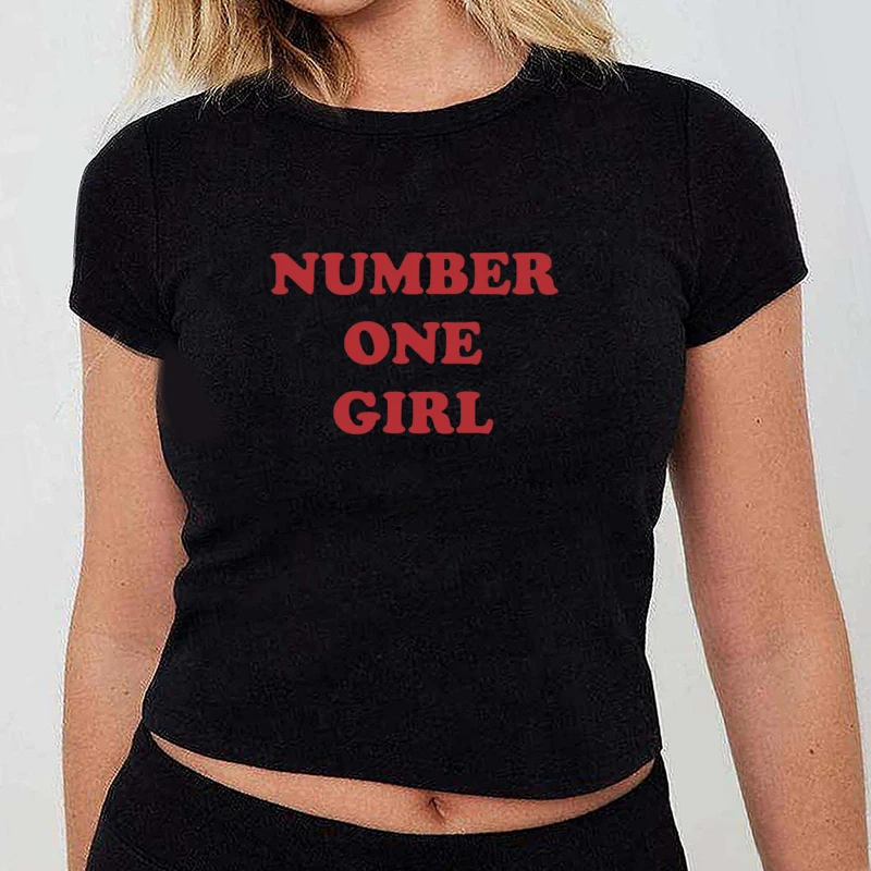 Женский укороченный топ Rose Number One Girl New Single From Album Rosie женская футболка с короткими