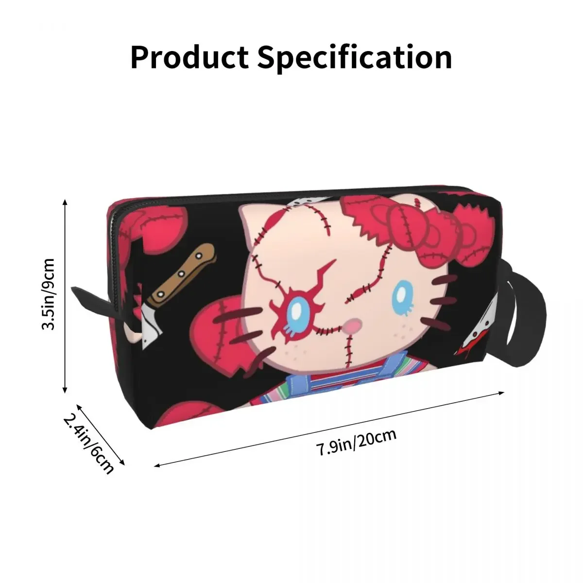 Косметичка Hello Kitty вместительная стильная сумка для путешествий