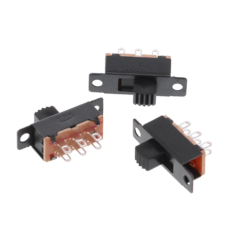 10 шт. SS22F32 6 контактов 2 позиции DPDT мини-ползунковый переключатель