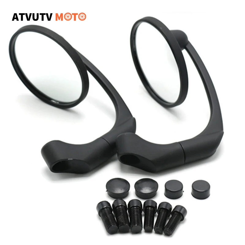 

Motorcycle Rearview Mirror 8MM 10MM Side Mirror Universal For Scooter YAMAHA JOG CYGNUS BWS RSZ CUXI Rear View Side Mirrors