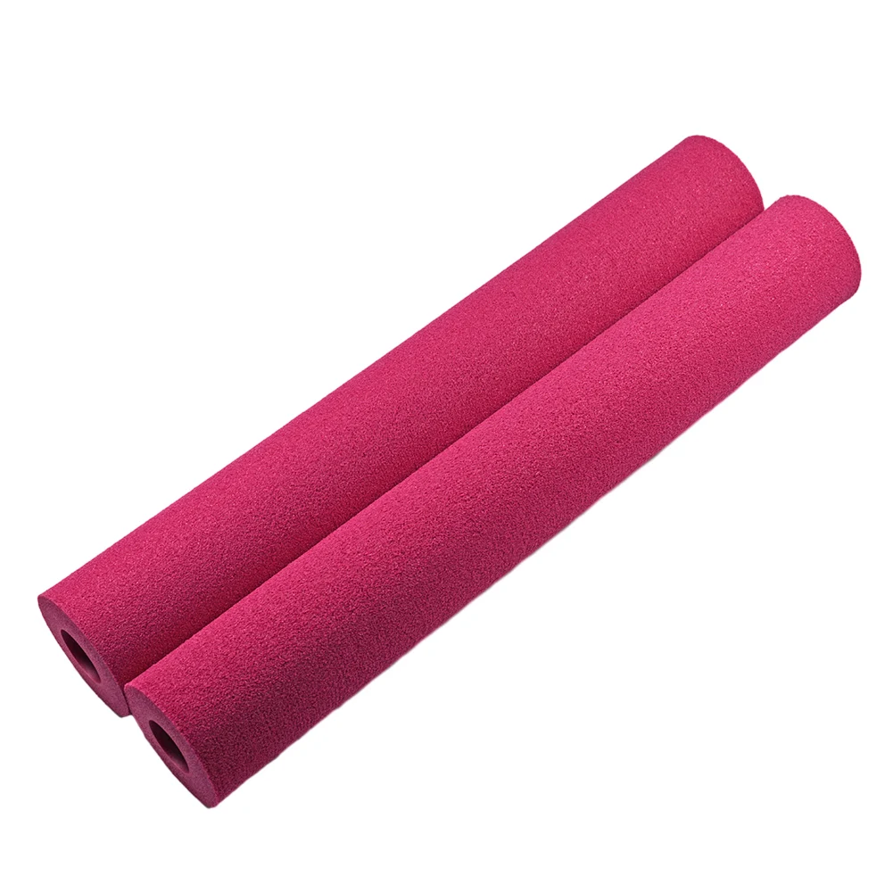 

2PCS 430MM Foot Foam Pads Rollers Replacement For Leg Extension Weight Bench Foot Foam Pads Rollers Replace Pads