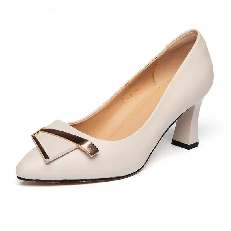 Cresfimix zapatos de mujer женские классические черные лакированные кожаные весенне-летние