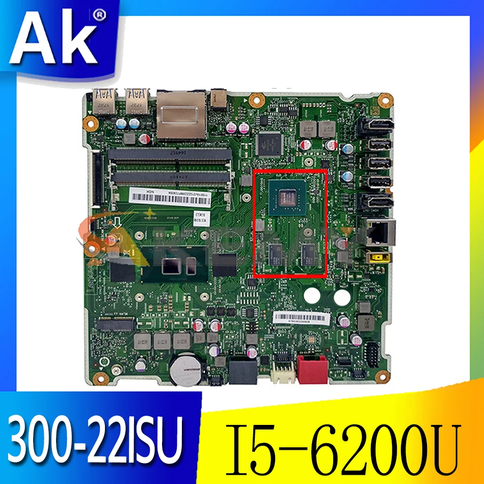 

Akemy 6050A2740901 ISKLST для Lenovo AIO 300-22ISU материнская плата «Все в одном» 00XG103 00UW104 00UW105 CPU I5 6200U GT920M 2G