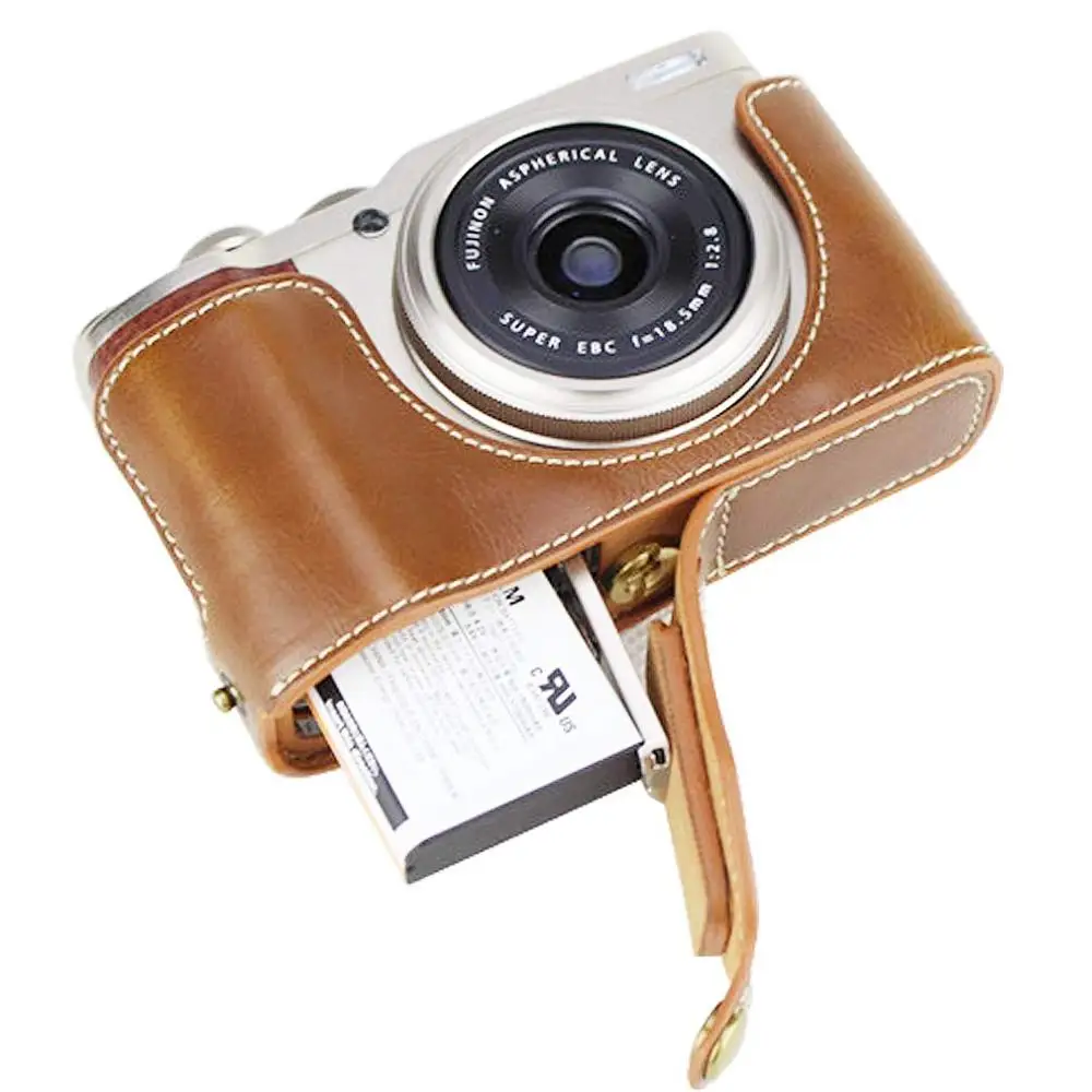 Для Fujifilm X-S10 X100V XF10 X-E4 X-T30 X-T20 X-T4 X-A7 X-T200 X-T3 X-T2 XT4 XE4 XS10 XT30II из искусственной кожи Camera Bag Body чехол Для Fujifilm X-S10 X100V XF10 X-E4 X-T30 X-T20 X-T4 X-A7 X-T200 X-T3 X-T2 XT4 XE4 XS10 XT30II из искусственной кожи Camera Bag Body чехол