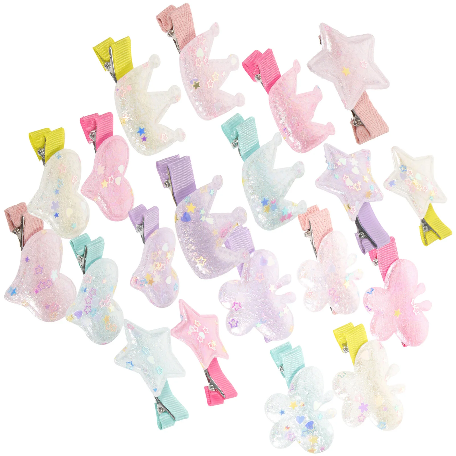 

20 Pcs Children's Hair Accessories Girls Kids Hair Decor Butterfly Clips Hair Accessories For Kids
