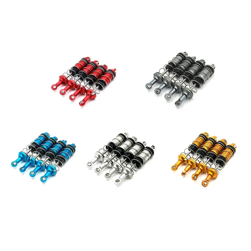 4 шт. металлический амортизатор для HBX 16889 16889A 16890 16890A SG1601 SG1602 1/16 детали обновления